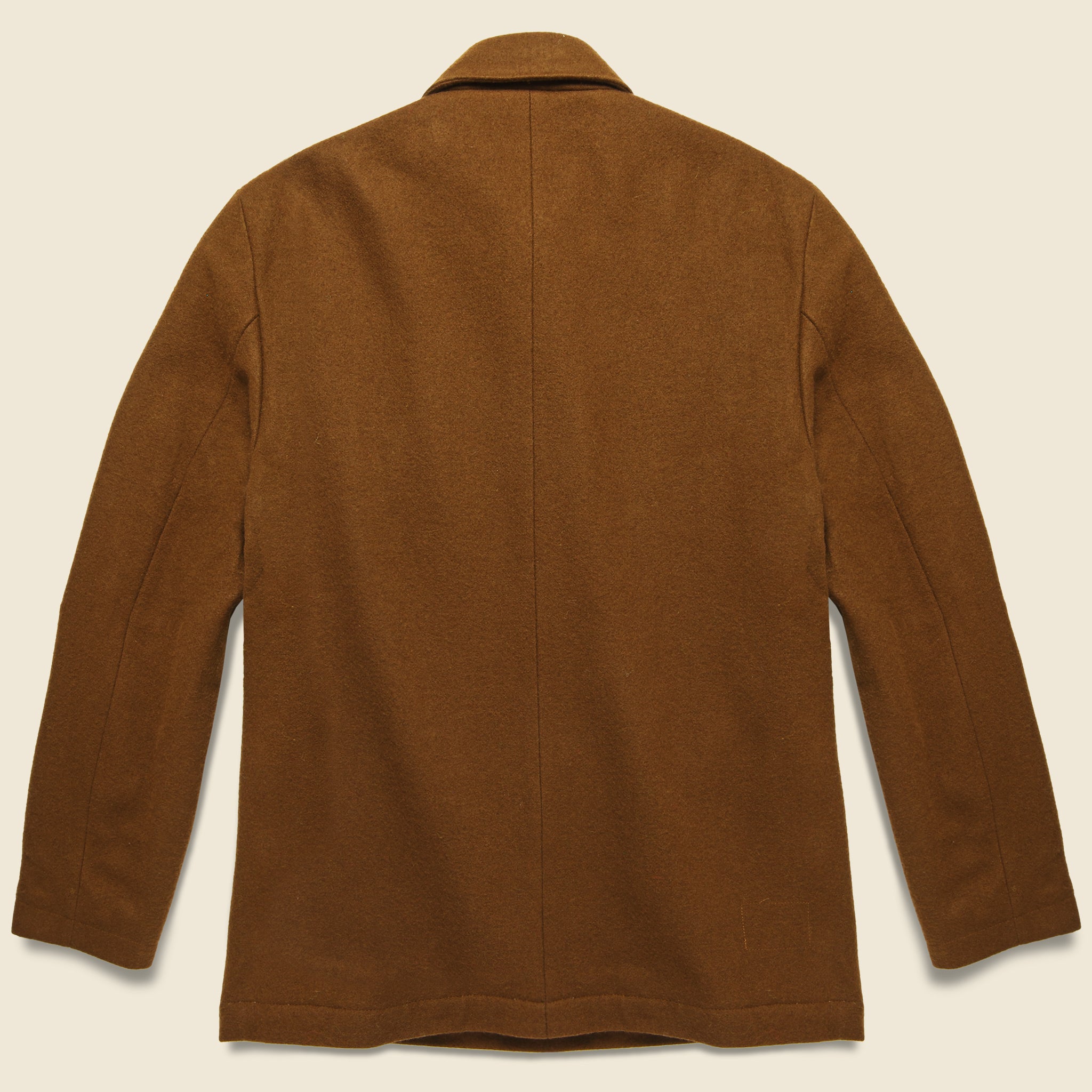 
                          Melton Simple Bakers Jacket - Cumin - Universal Works - STAG Provisions - Outerwear - Coat / Jacket
                        