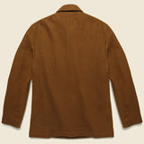 Melton Simple Bakers Jacket - Cumin - Universal Works - STAG Provisions - Outerwear - Coat / Jacket