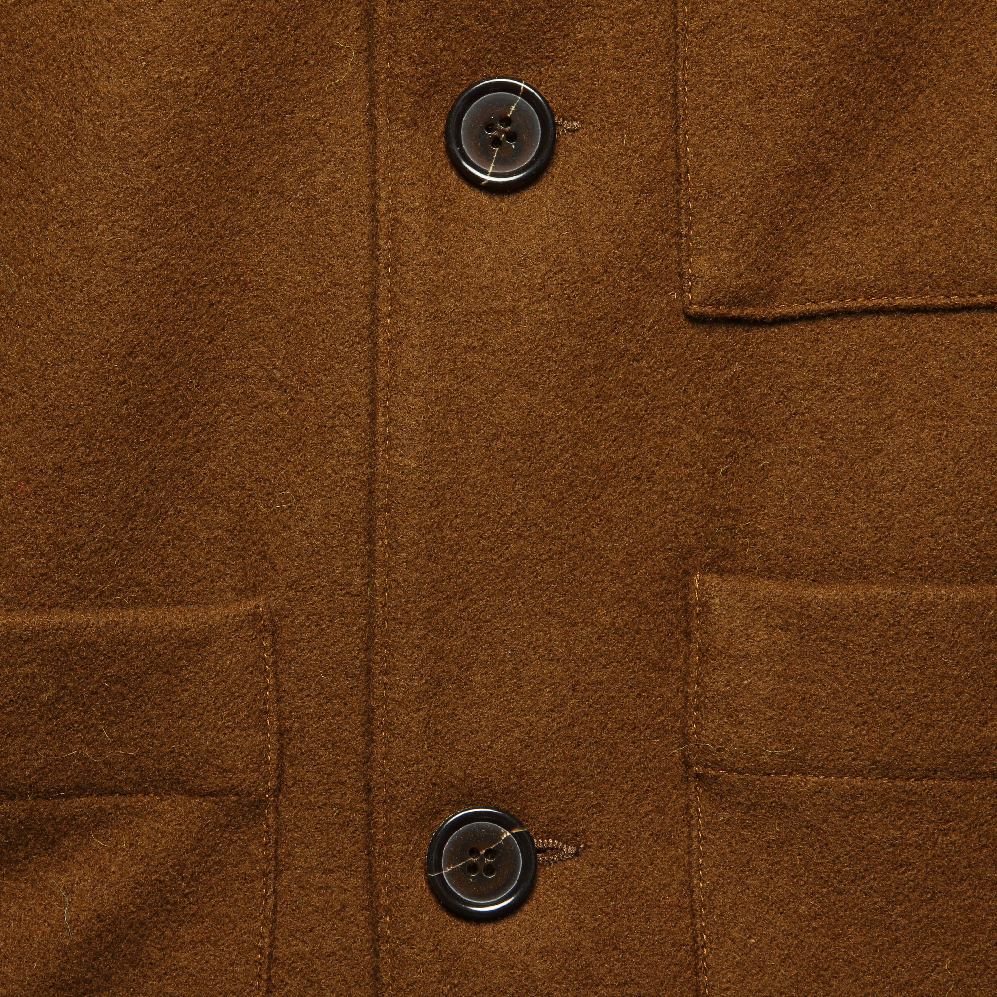 
                          Melton Simple Bakers Jacket - Cumin - Universal Works - STAG Provisions - Outerwear - Coat / Jacket
                        