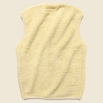 Mountain Fleece Lancaster Gilet Vest - Ecru - Universal Works - STAG Provisions - Outerwear - Vest