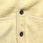 Mountain Fleece Lancaster Gilet Vest - Ecru - Universal Works - STAG Provisions - Outerwear - Vest