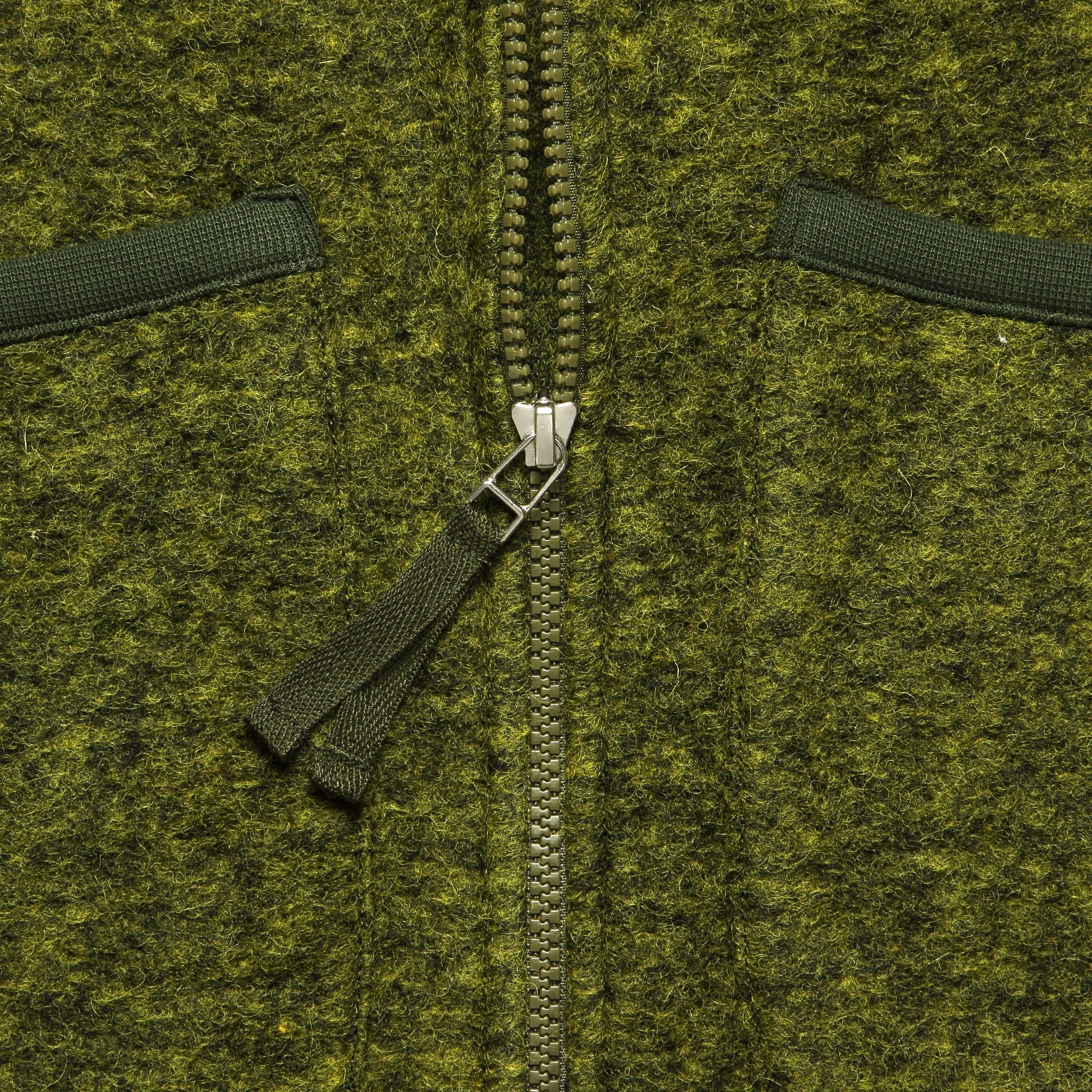 Wool Fleece Waistcoat - Green - Universal Works - STAG Provisions - Outerwear - Vest