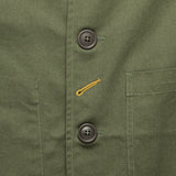 Twill Bakers Jacket - Olive - Universal Works - STAG Provisions - Outerwear - Shirt Jacket