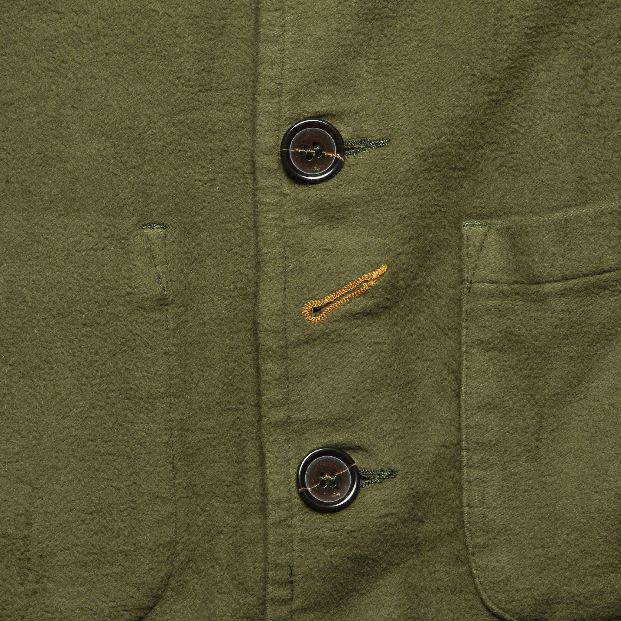 Moleskin Bakers Jacket - Moss - Universal Works - STAG Provisions - Suiting - Sport Coat