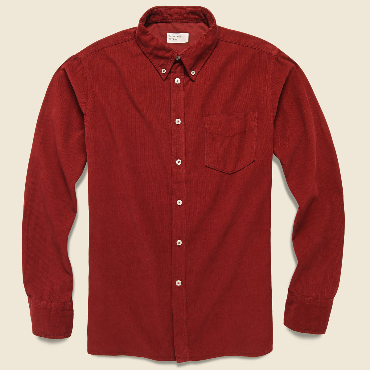 Cord Everyday Shirt - Claret