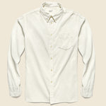 Cord Everyday Shirt - Ecru - Universal Works - STAG Provisions - Tops - L/S Woven - Corduroy