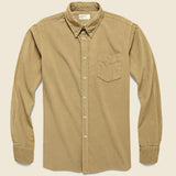 Cord Everyday Shirt - Sand - Universal Works - STAG Provisions - Tops - L/S Woven - Solid