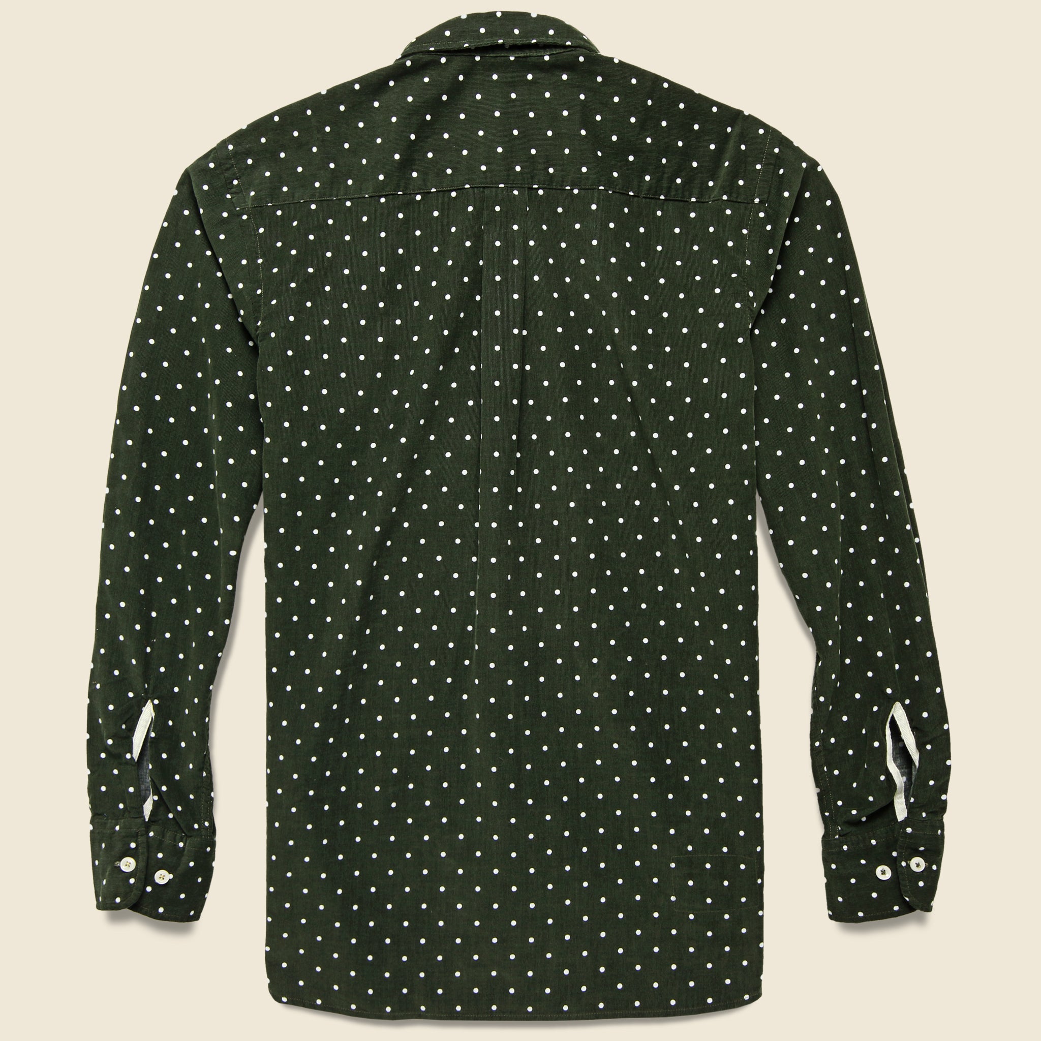 
                          Cord Brook Shirt - Olive Dot - Universal Works - STAG Provisions - Tops - L/S Woven - Dot
                        