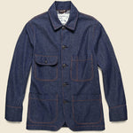 Denim Work Jacket - Indigo - Universal Works - STAG Provisions - Outerwear - Coat / Jacket