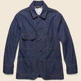 Denim Work Jacket - Indigo - Universal Works - STAG Provisions - Outerwear - Coat / Jacket