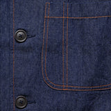 Denim Work Jacket - Indigo - Universal Works - STAG Provisions - Outerwear - Coat / Jacket