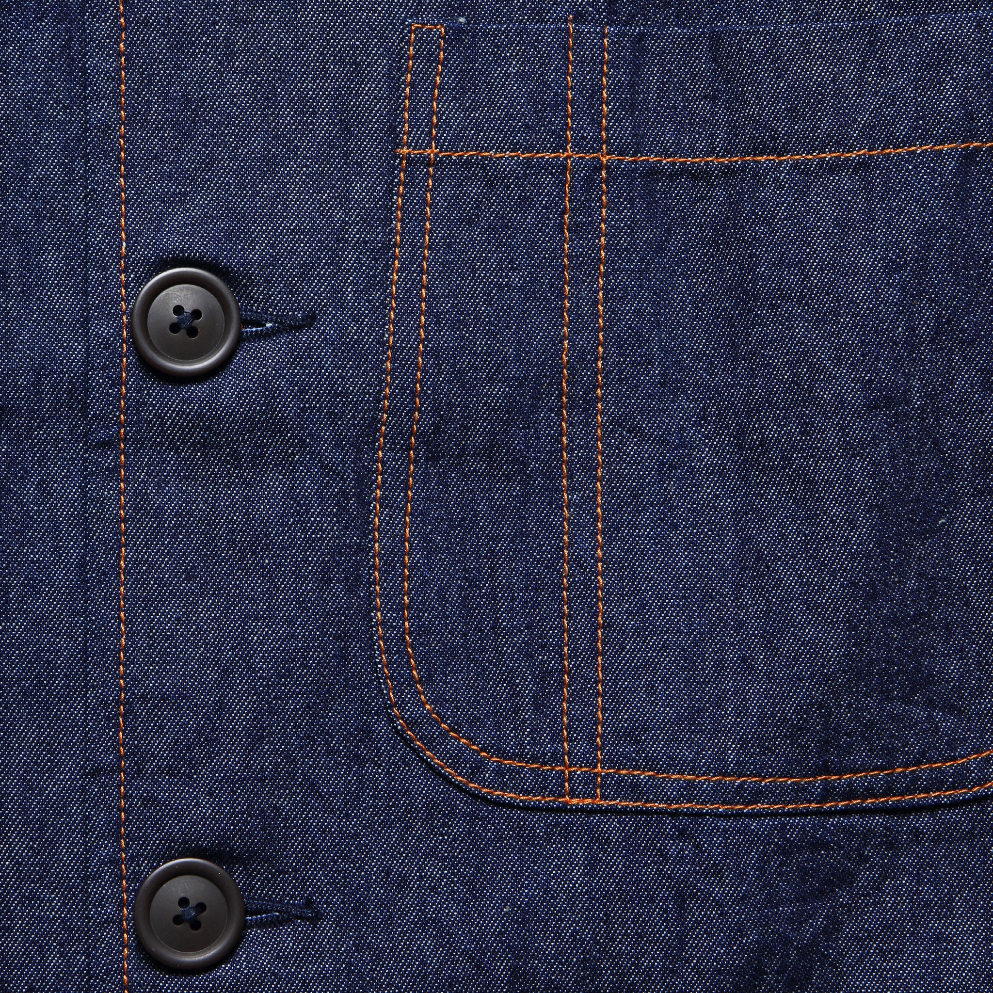 Denim Work Jacket - Indigo - Universal Works - STAG Provisions - Outerwear - Coat / Jacket