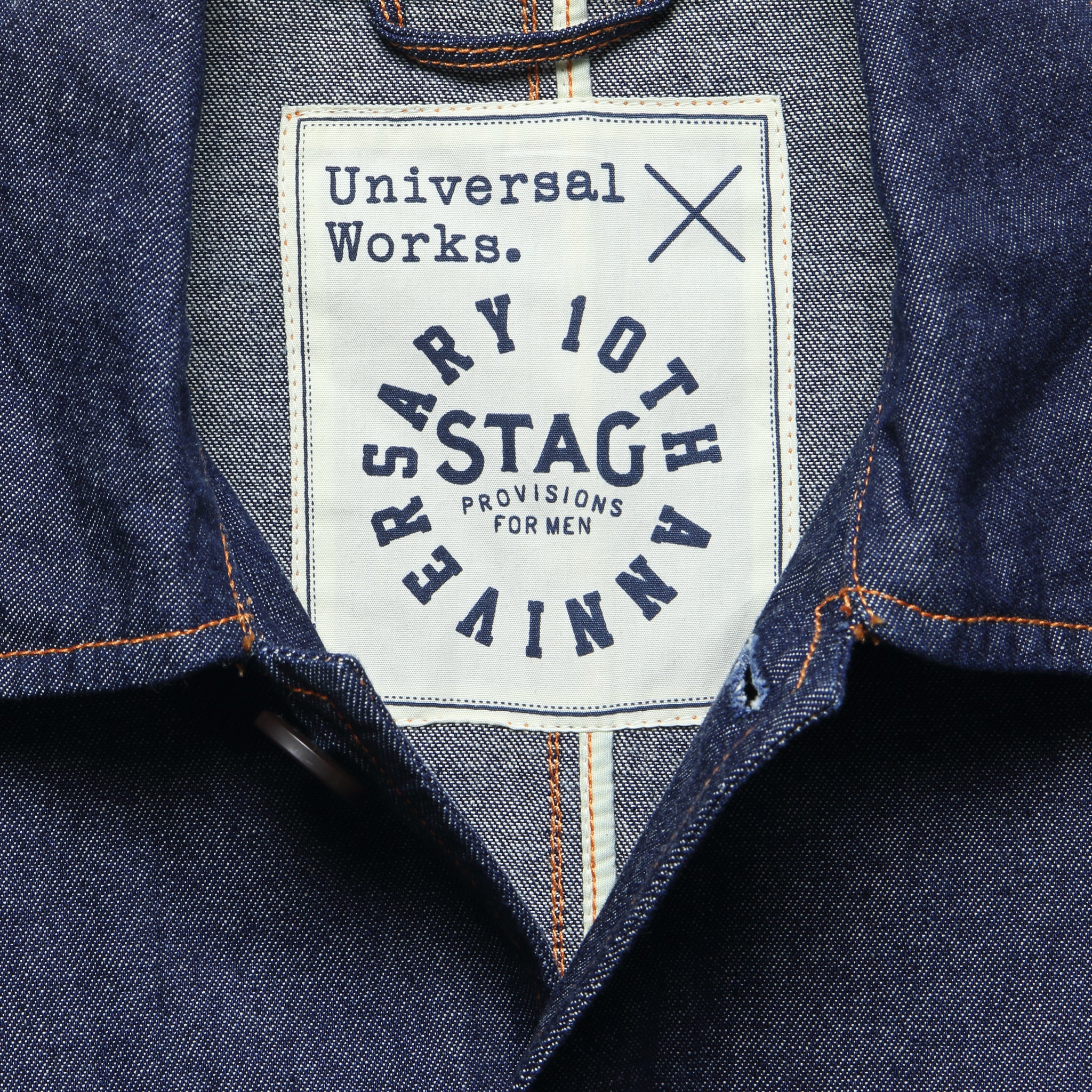 Denim Work Jacket - Indigo - Universal Works - STAG Provisions - Outerwear - Coat / Jacket