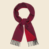 Double-Sided Scarf - Burgundy/Red - Universal Works - STAG Provisions - Accessories - Scarves