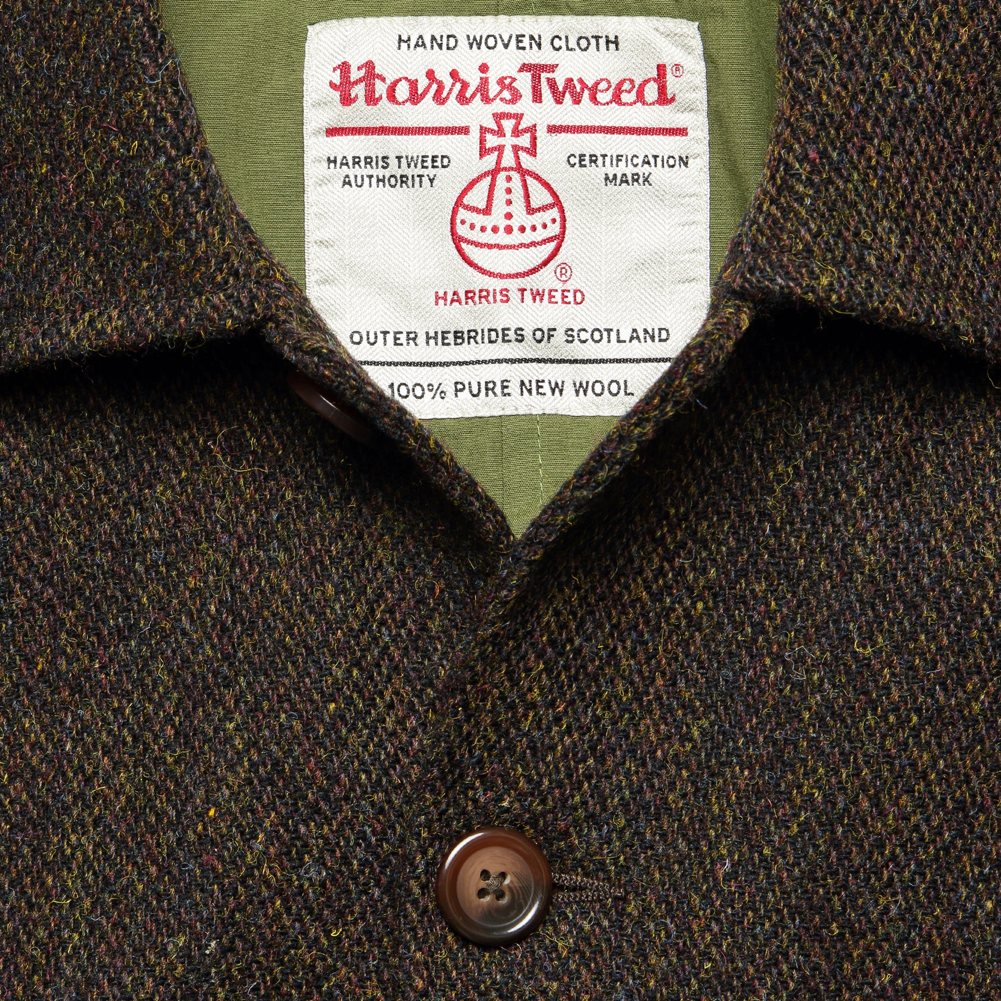 
                          Bakers Jacket - Olive Brown Tweed - Universal Works - STAG Provisions - Outerwear - Coat / Jacket
                        