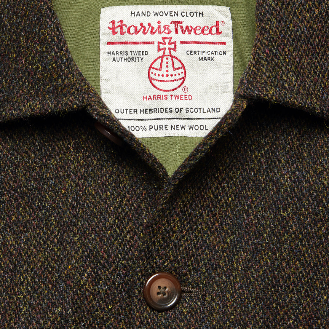 Bakers Jacket - Olive Brown Tweed - Universal Works - STAG Provisions - Outerwear - Coat / Jacket