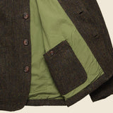 Bakers Jacket - Olive Brown Tweed - Universal Works - STAG Provisions - Outerwear - Coat / Jacket