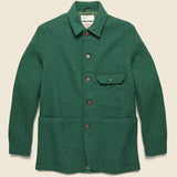 Norfolk Bakers Jacket - Green Tweed - Universal Works - STAG Provisions - Outerwear - Coat / Jacket