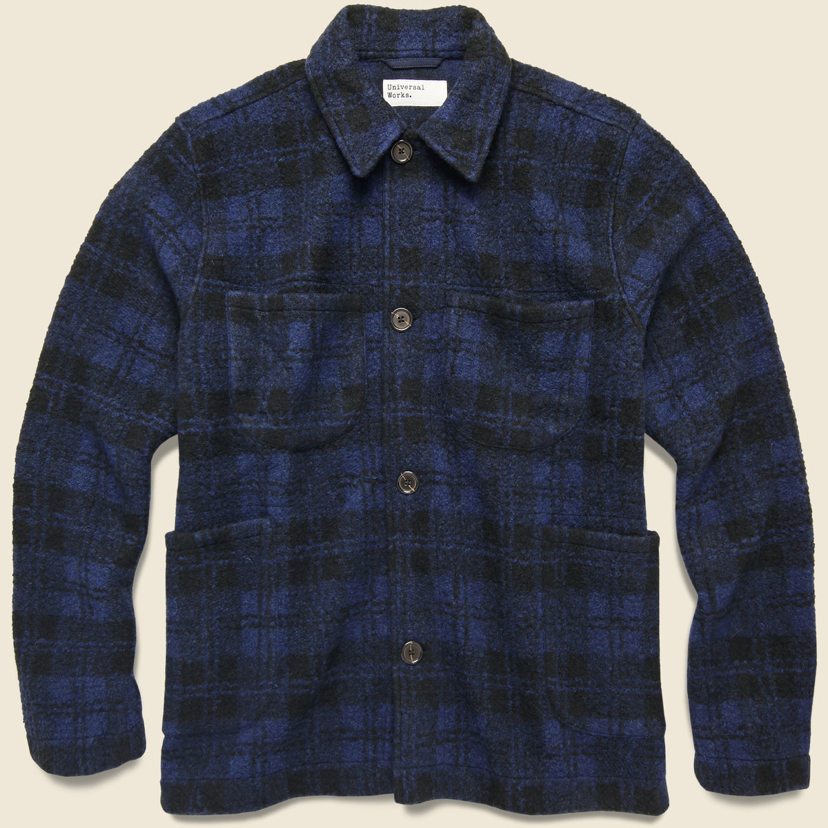 Lumber Fleece Wool Jacket - Navy – STAG Provisions
