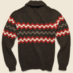 New Mexico Wool Sweater - Chocolate - Universal Works - STAG Provisions - Tops - Sweater