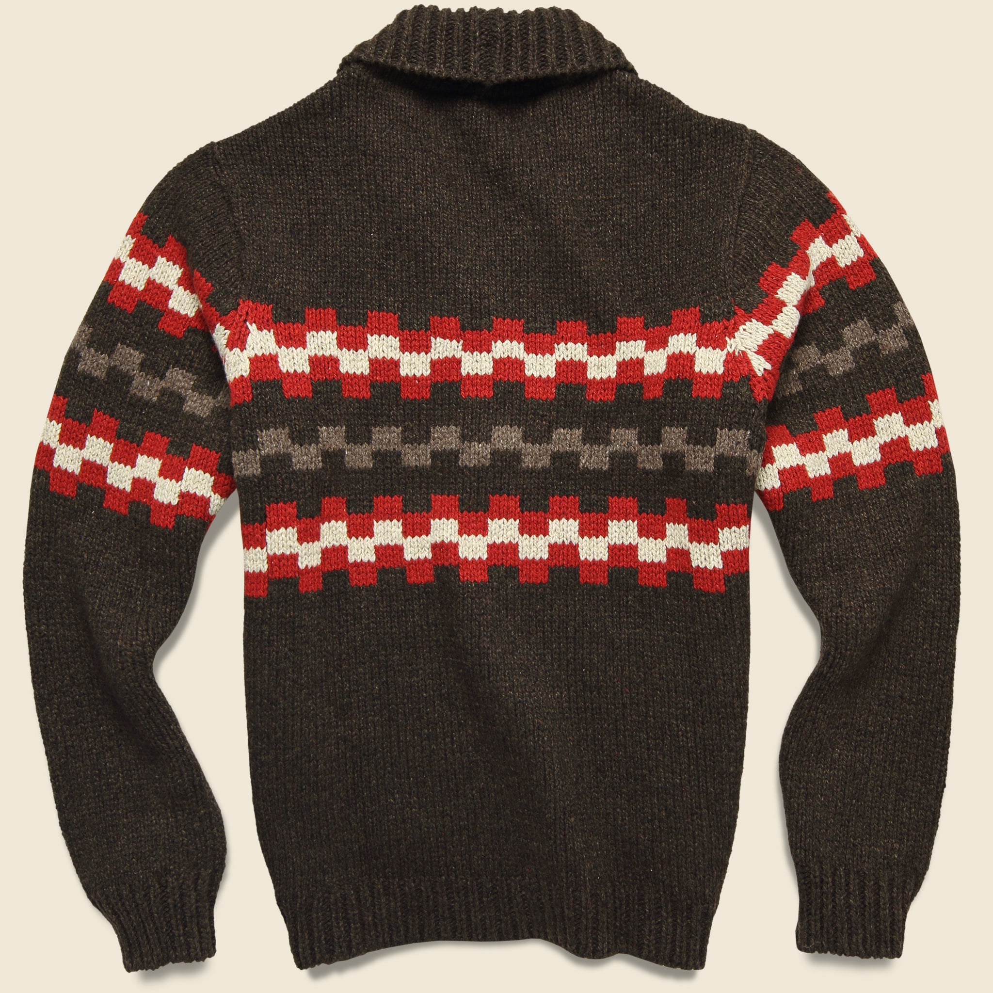 New Mexico Wool Sweater - Chocolate - Universal Works - STAG Provisions - Tops - Sweater