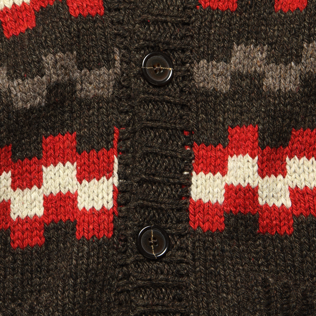 New Mexico Wool Sweater - Chocolate