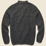 Wool Fleece Cardigan - Charcoal - Universal Works - STAG Provisions - Tops - Sweater