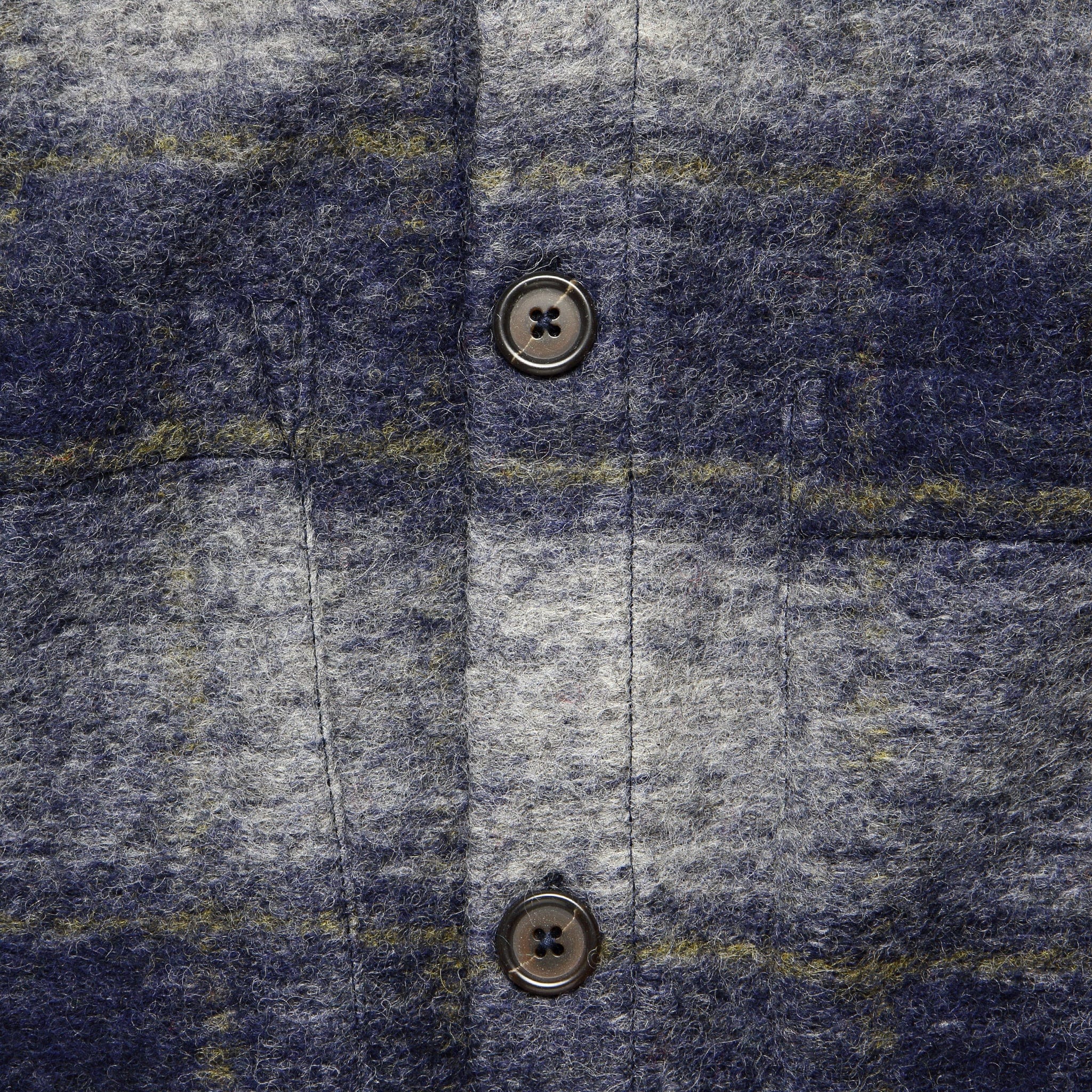Wool Fleece Cardigan - Navy - Universal Works - STAG Provisions - Tops - Sweater