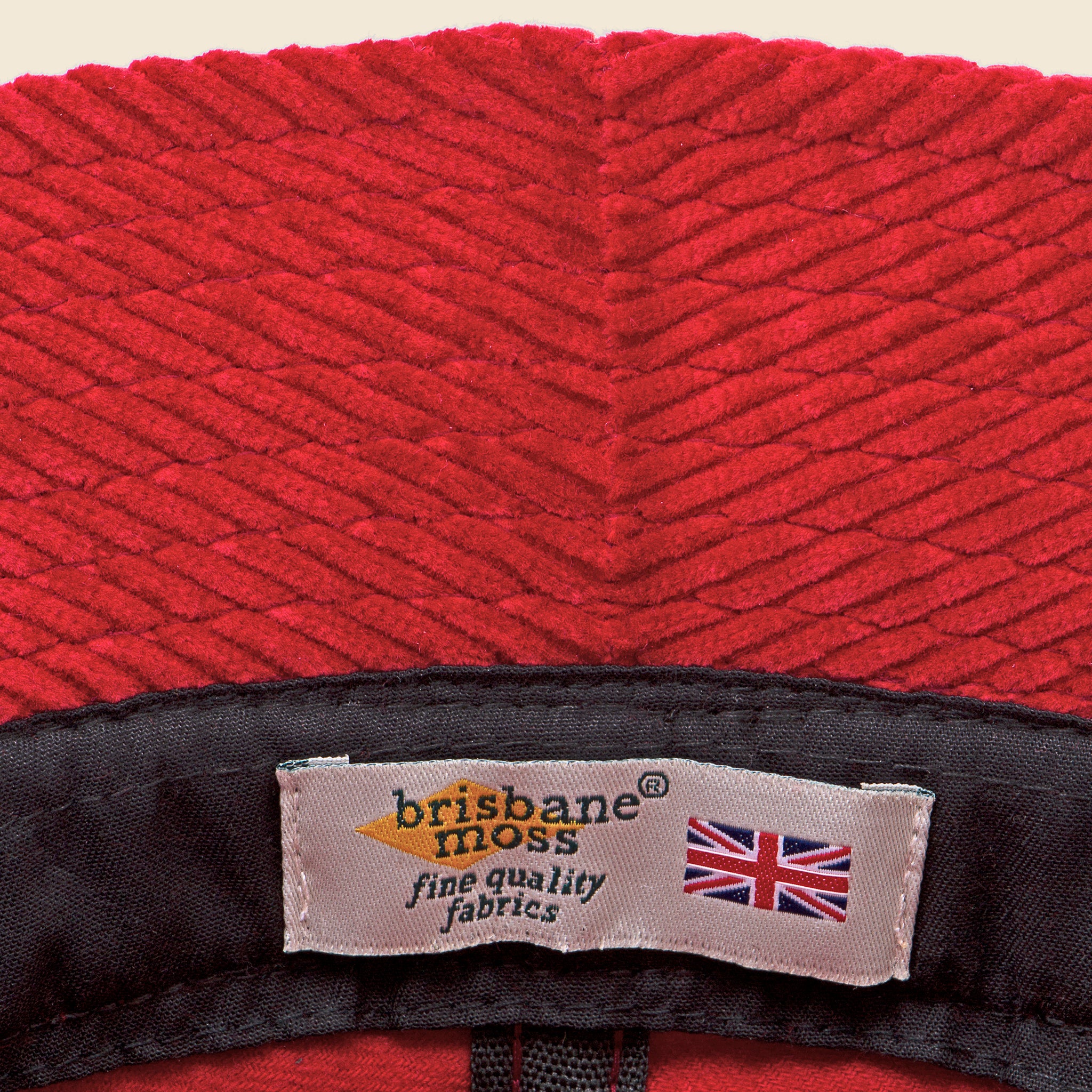 
                          Brisbane Cord Bucket Hat - Red - Universal Works - STAG Provisions - Accessories - Hats
                        