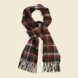 2-Ply Check Scarf - Brown - Universal Works - STAG Provisions - Accessories - Scarves
