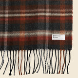 2-Ply Check Scarf - Brown - Universal Works - STAG Provisions - Accessories - Scarves