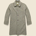 Recycled Tweed Overcoat - Olive - Universal Works - STAG Provisions - Outerwear - Coat / Jacket