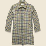 Recycled Tweed Overcoat - Olive - Universal Works - STAG Provisions - Outerwear - Coat / Jacket
