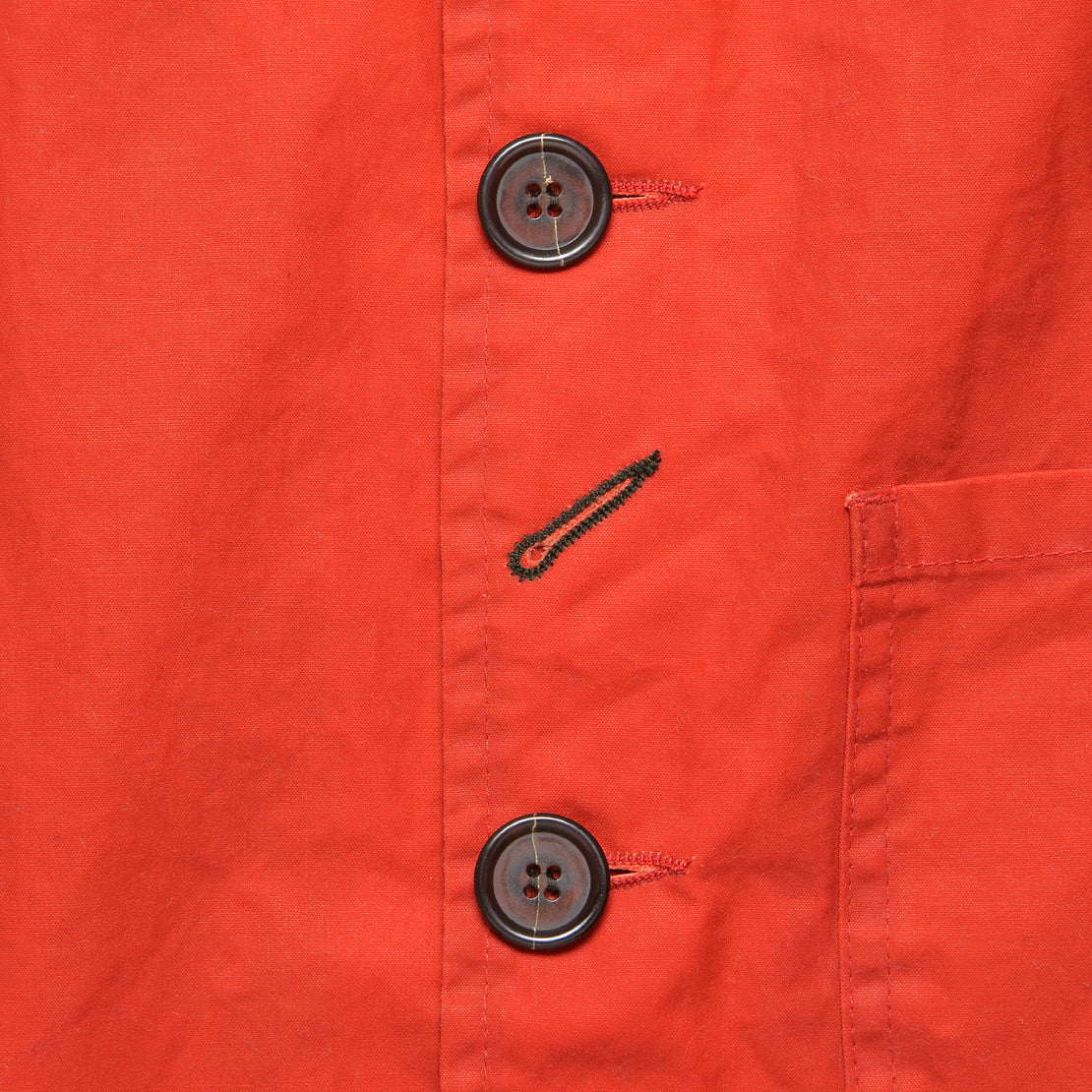 Bakers Chore Jacket - Red Tek Wax - Universal Works - STAG Provisions - Outerwear - Coat / Jacket