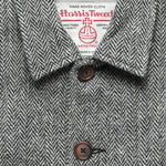 Harris Tweed Bakers Jacket - Grey Herringbone - Universal Works - STAG Provisions - Outerwear - Coat / Jacket