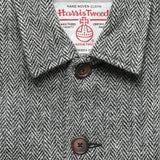 Harris Tweed Bakers Jacket - Grey Herringbone - Universal Works - STAG Provisions - Outerwear - Coat / Jacket