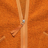 Tibet Fleece Zip Liner Jacket - Orange - Universal Works - STAG Provisions - Outerwear - Coat / Jacket