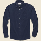 Cord Everyday Shirt - Deep Blue - Universal Works - STAG Provisions - Tops - L/S Woven - Corduroy