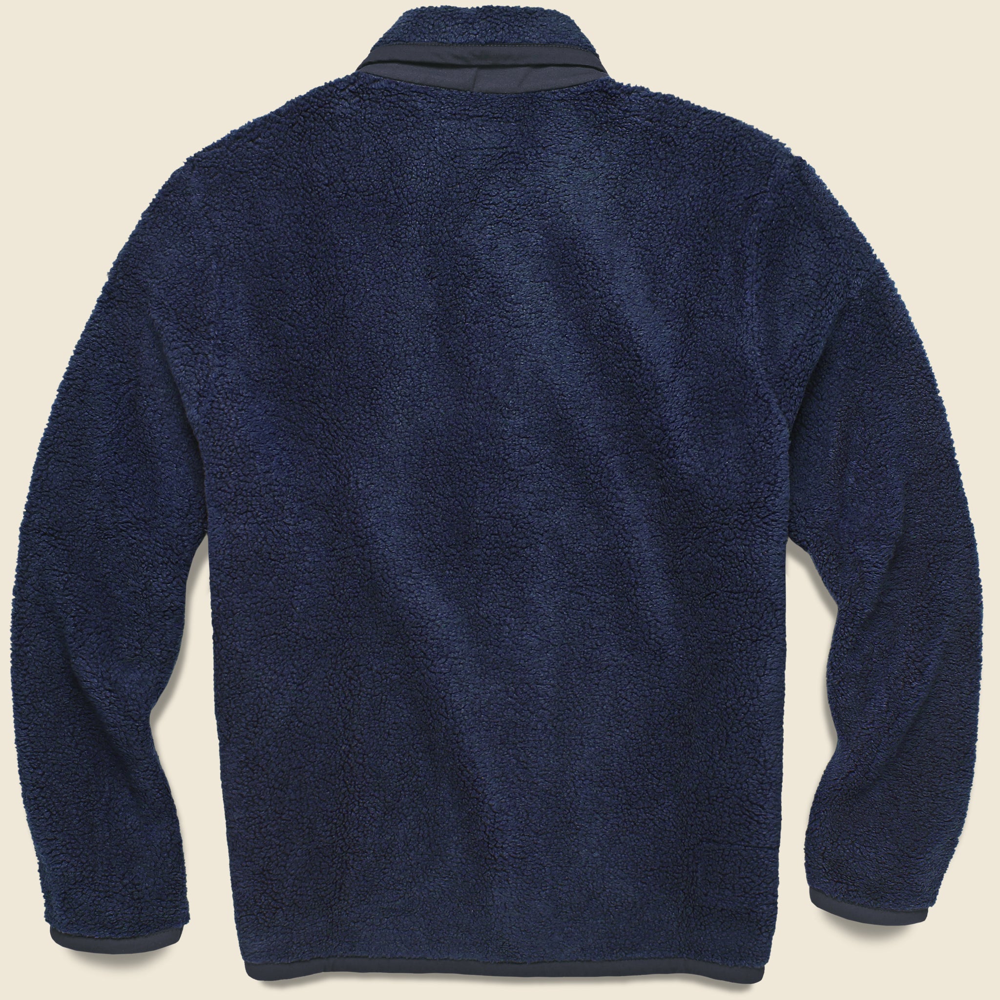 Lancaster Jacket - Navy Mountain Fleece - Universal Works - STAG Provisions - Outerwear - Coat / Jacket