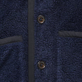 Lancaster Jacket - Navy Mountain Fleece - Universal Works - STAG Provisions - Outerwear - Coat / Jacket