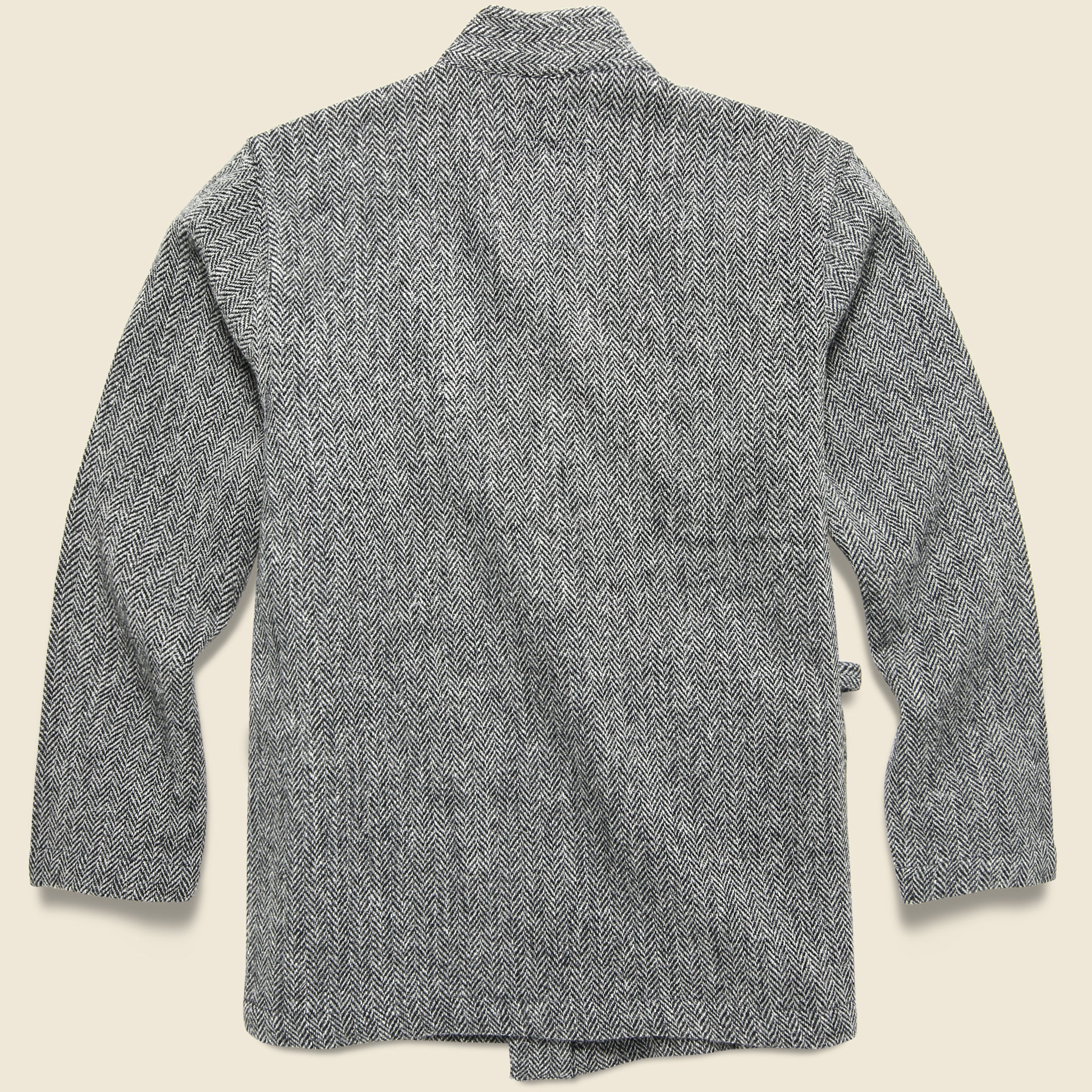 Kyoto Work Jacket - Grey Herrinbone Harris Tweed - Universal Works - STAG Provisions - Outerwear - Coat / Jacket