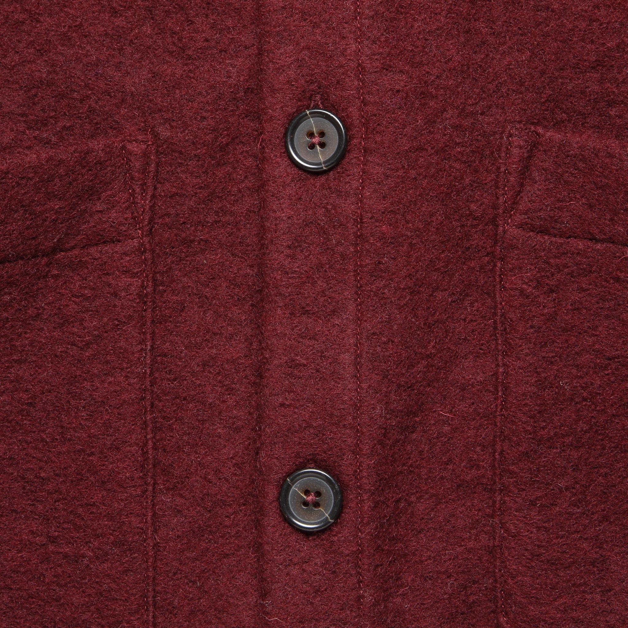 
                          Wool Fleece Cardigan - Berry - Universal Works - STAG Provisions - Tops - Sweater
                        