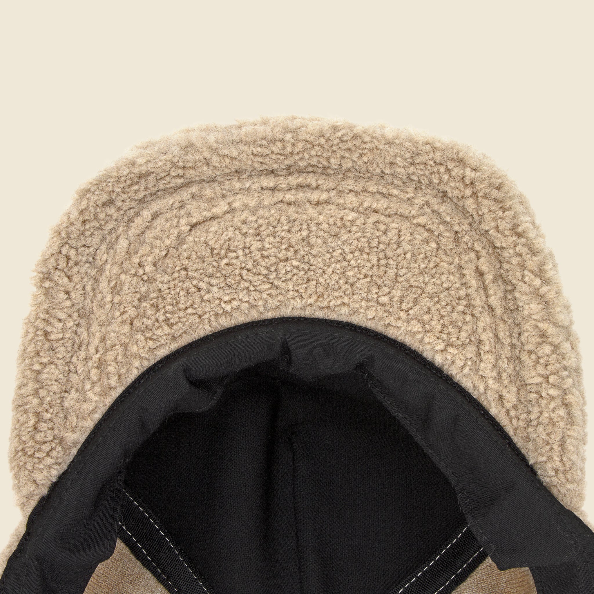 Rocket Fleece Cap - Stone - Universal Works - STAG Provisions - Accessories - Hats