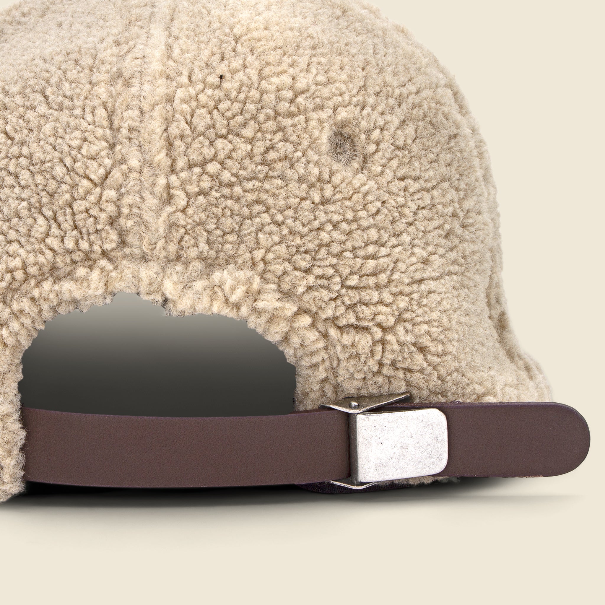 Rocket Fleece Cap - Stone - Universal Works - STAG Provisions - Accessories - Hats