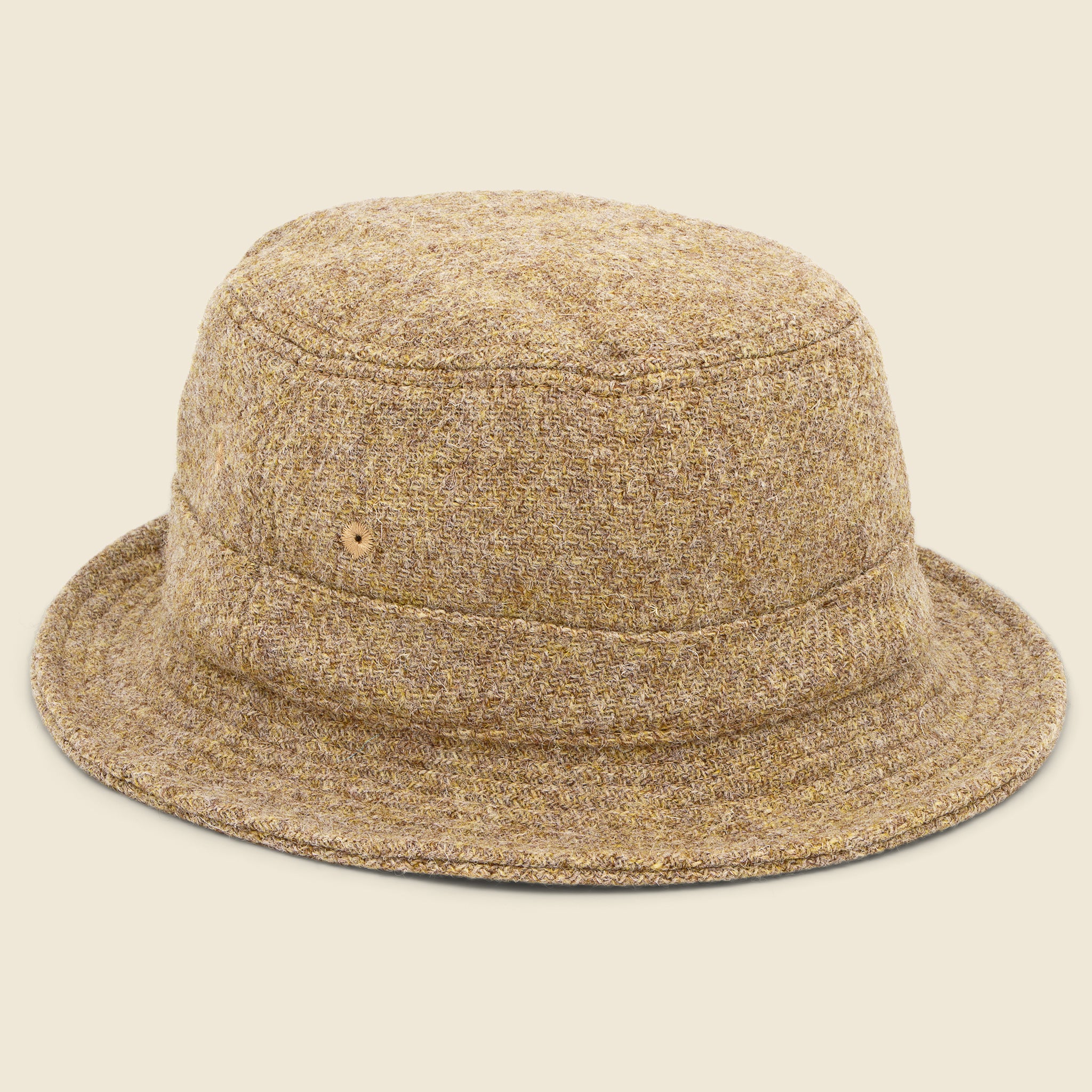 Harris Tweed Bucket Hat - Sand - Universal Works - STAG Provisions - Accessories - Hats