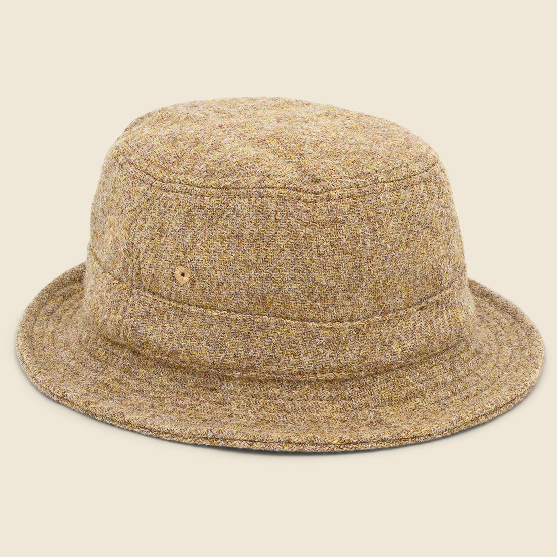 Universal Works Harris Tweed Bucket Hat - Sand