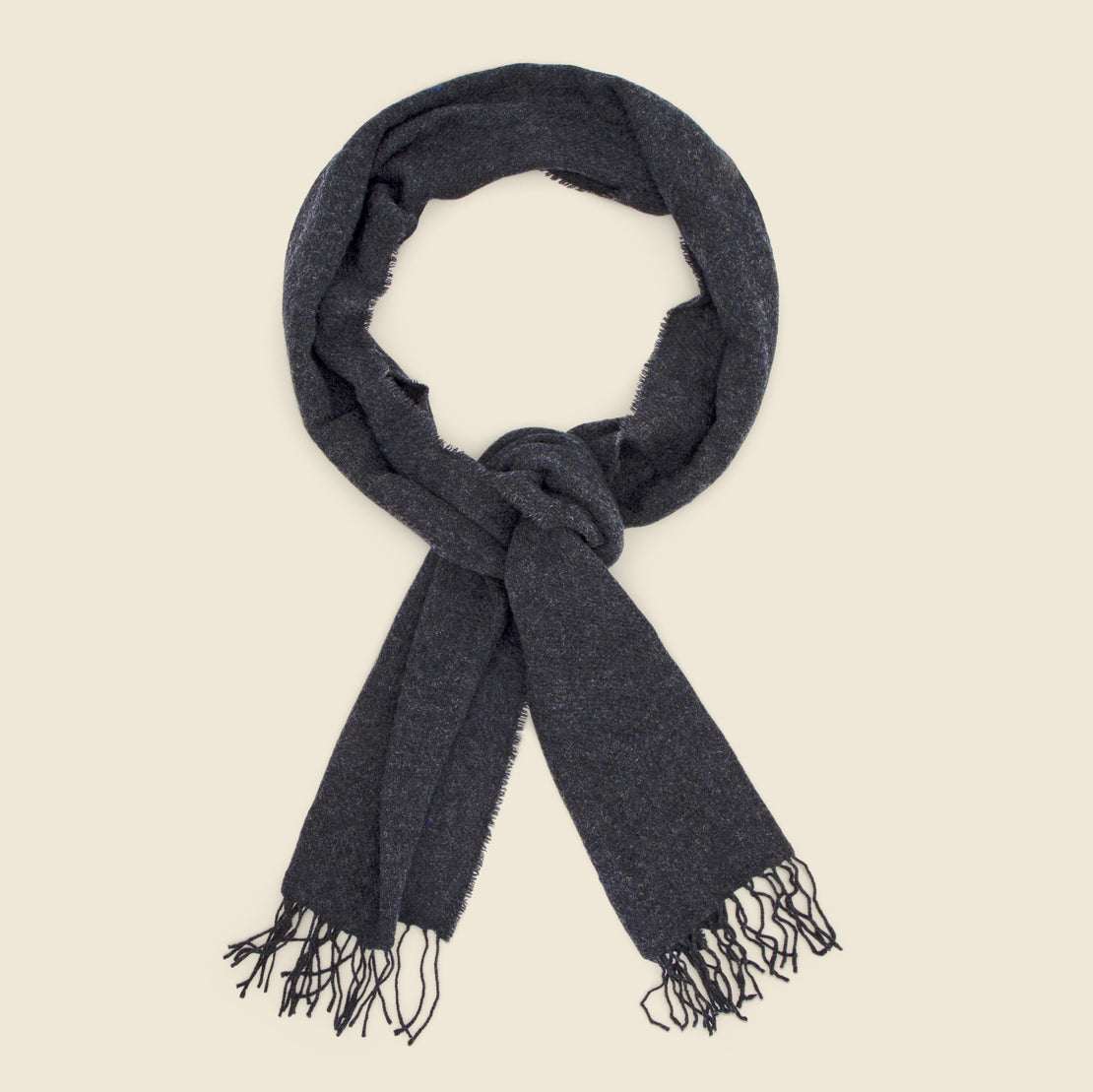 Universal Works Wool Scarf - Charcoal