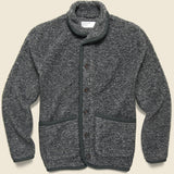 Lancaster Jacket - Charcoal Shakespeare Fleece - Universal Works - STAG Provisions - Outerwear - Coat / Jacket
