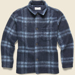 Soft Wool Field Jacket - Navy Plaid - Universal Works - STAG Provisions - Outerwear - Coat / Jacket
