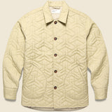 Quilted Travail Jacket - Pale Khaki - Universal Works - STAG Provisions - Outerwear - Coat / Jacket